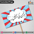 Customized wedding party photo prop dulhan ki behnain