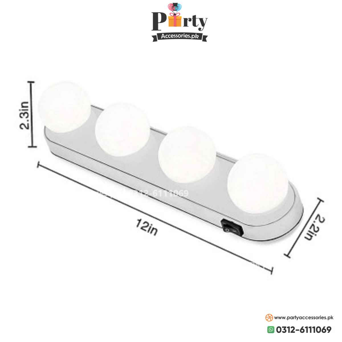 battery operated vanity lights