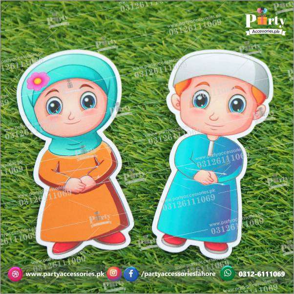 Eidi Giveaway Cards envelope boy girl shape