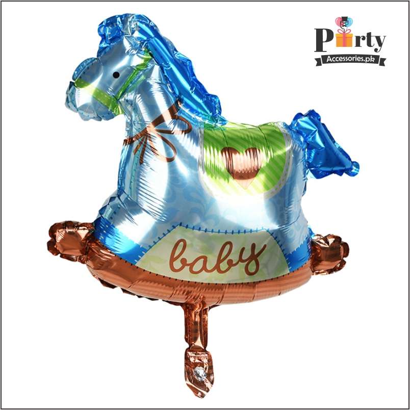 Baby Boy Horse Balloon baby girl horse balloon for baby shower