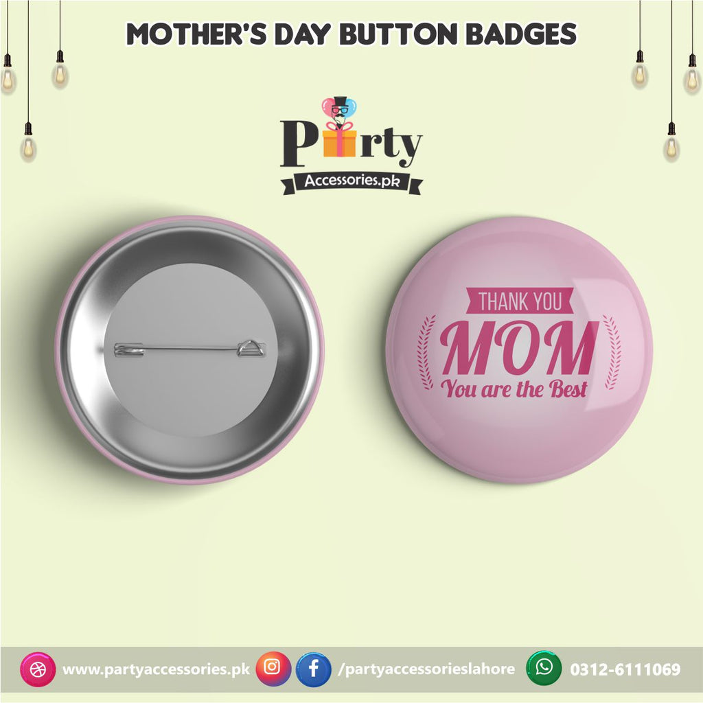 Happy Mother's Day Event Button badge