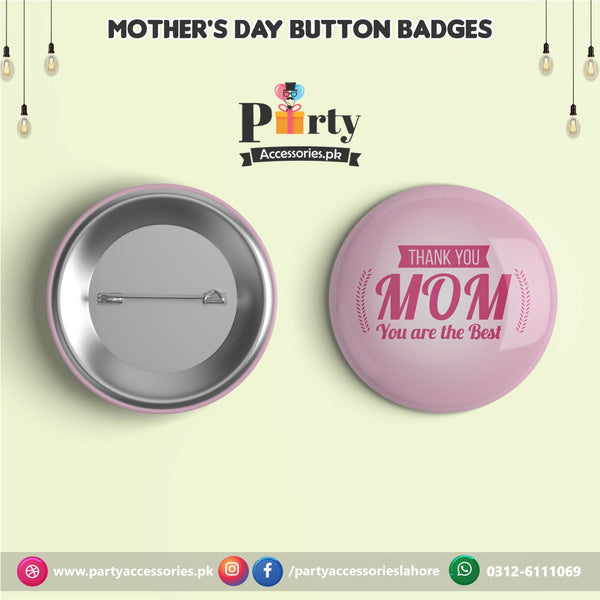 Happy Mother's Day Event Button badge
