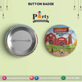 Farm Animals theme Customized Button Badge