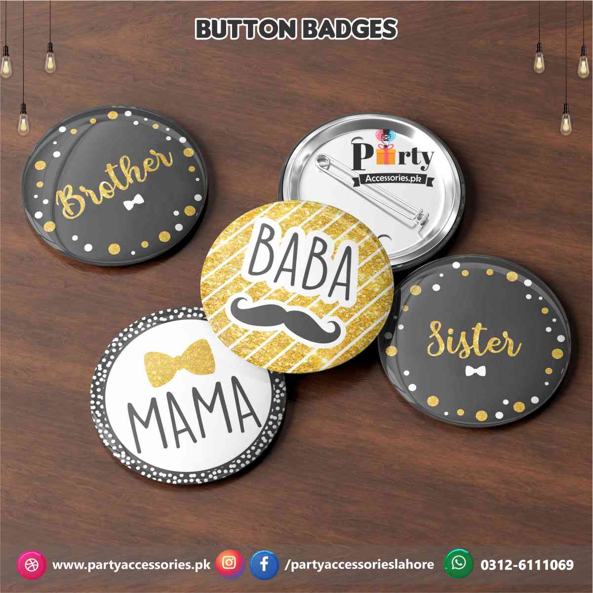 onederful theme button badges 
