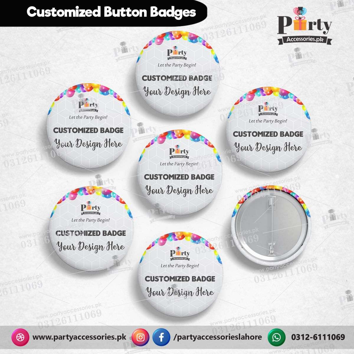 Customized Button Badges in your theme with different titles