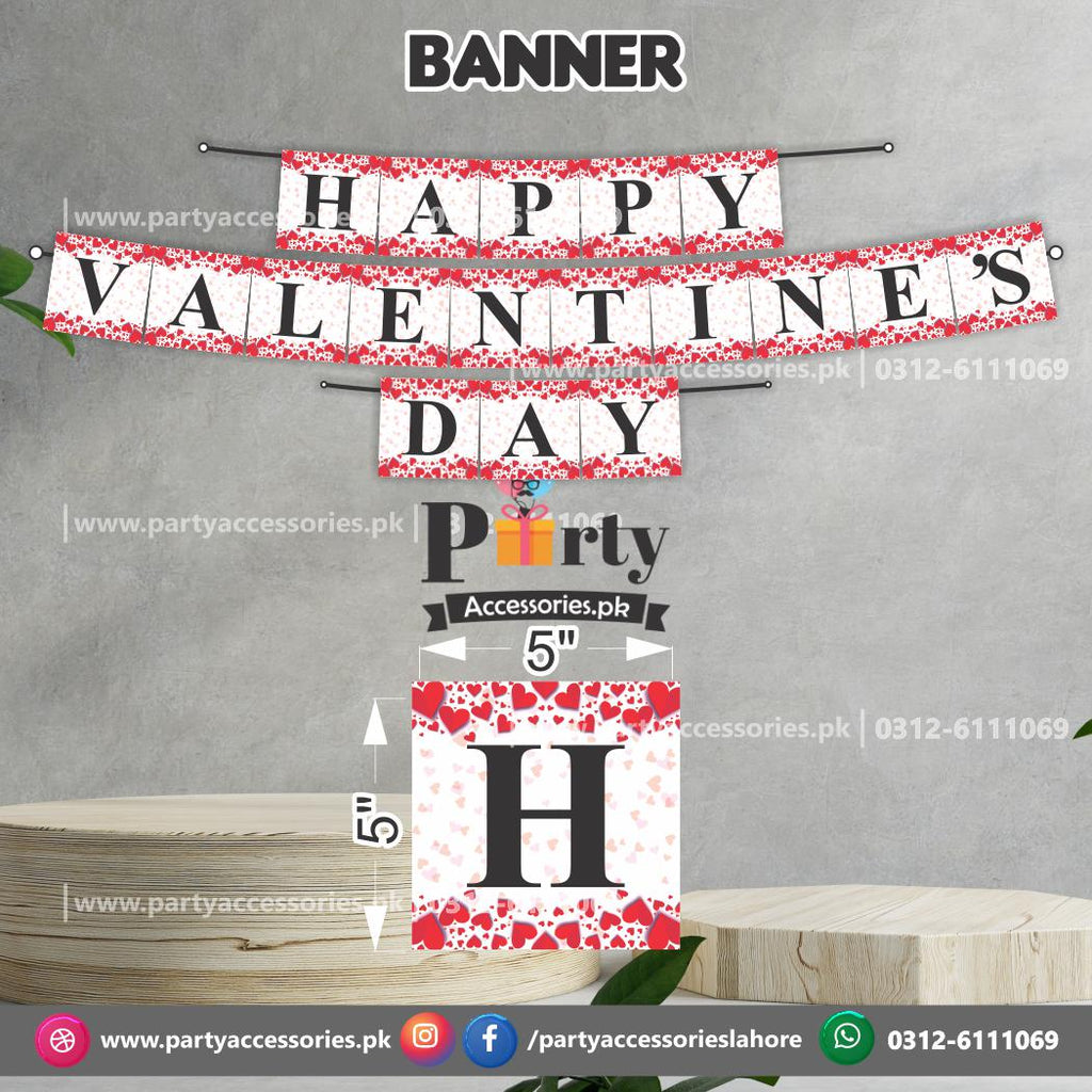Happy Valentine's Day wall Decoration banner