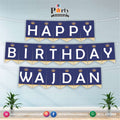 Customized Bunting banner in crown Prince theme
