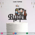 Farm Animals theme Customized wooden cake topper