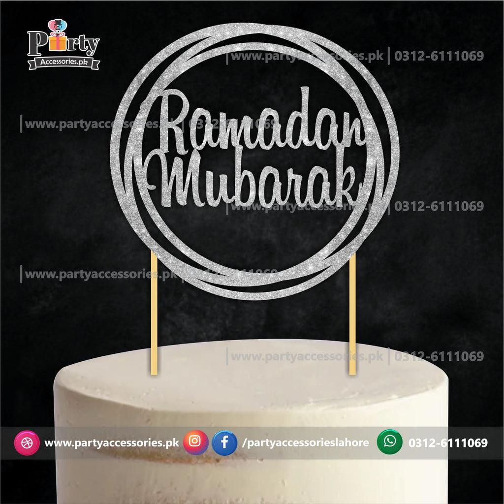 Ramadan Mubarak Cake topper 