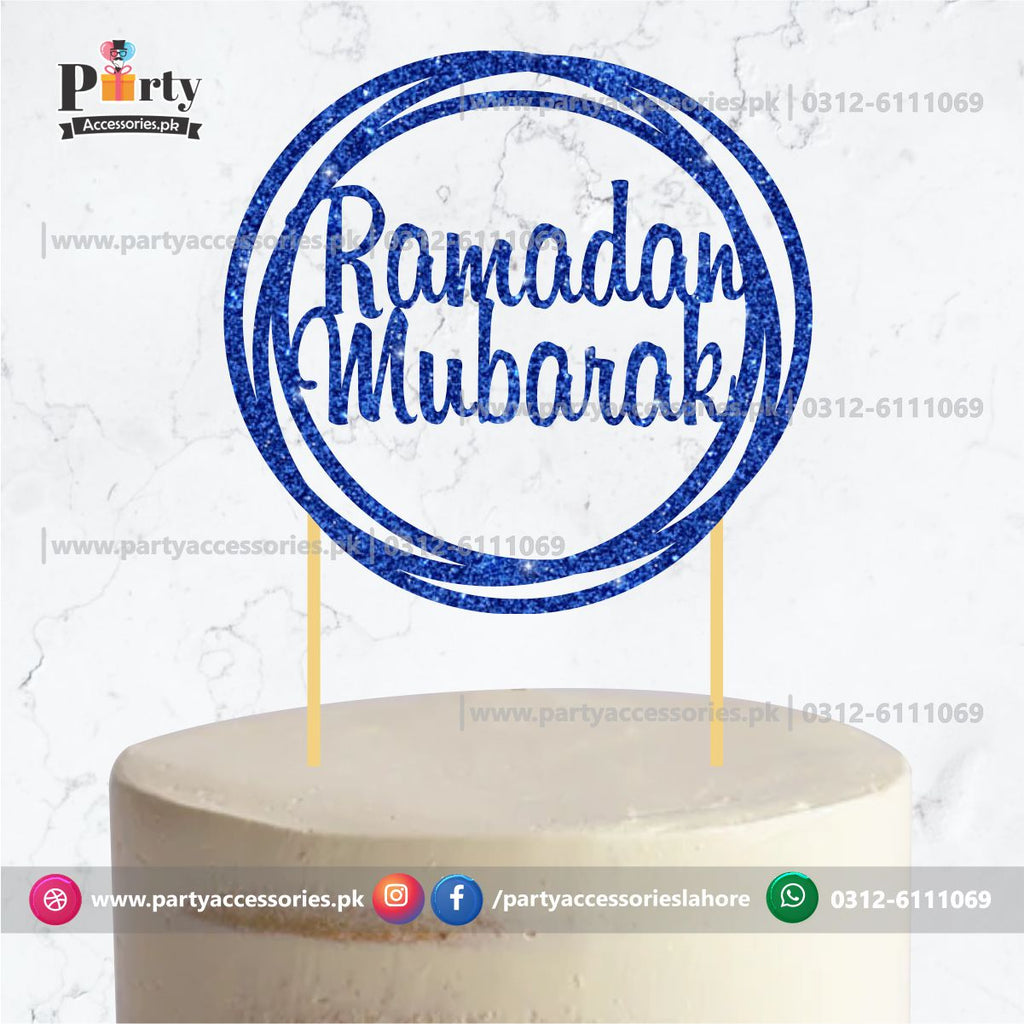 Ramadan Mubarak Cake topper 