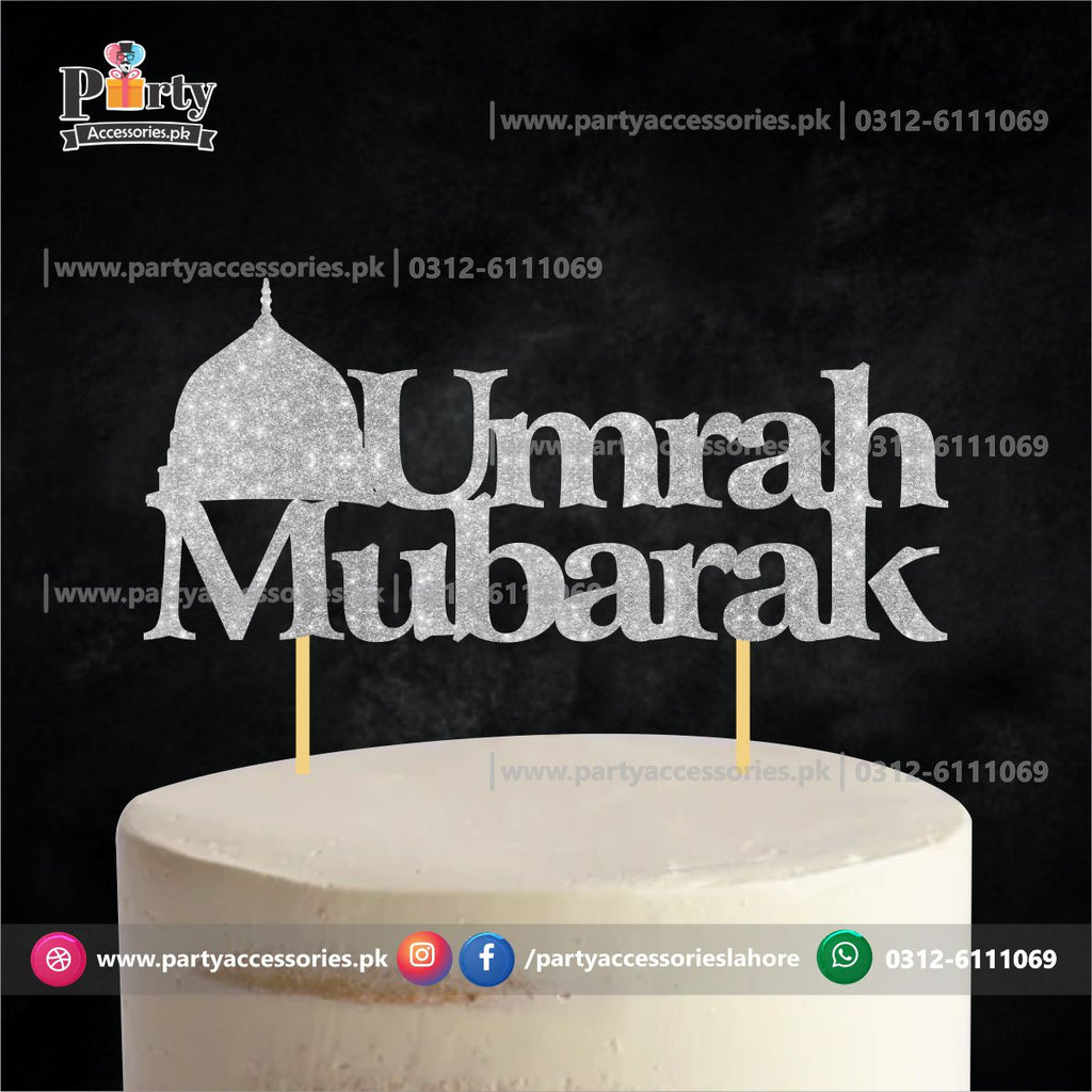 Umrah Mubarak cake in Karachi, Cake for hajj