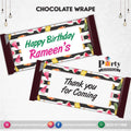 Customized Tutti Fruiti theme chocolate wraps 