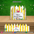 One in a melon theme Crown Cap for the birthday BOY