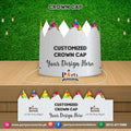 Customized crown shape cap for birthday Boy /Girl