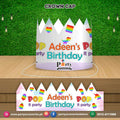 Crown Cap in Pop It Party Customized for the birthday BOY 