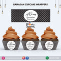 Ramadan Mubarak Cupcake wraps