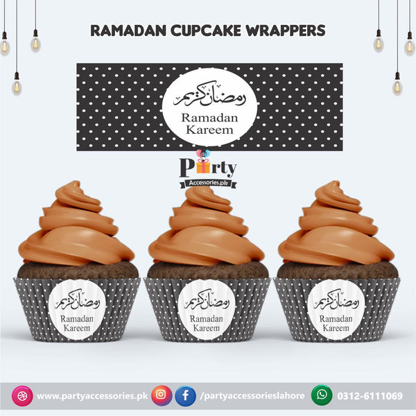 Ramadan Mubarak Cupcake wraps