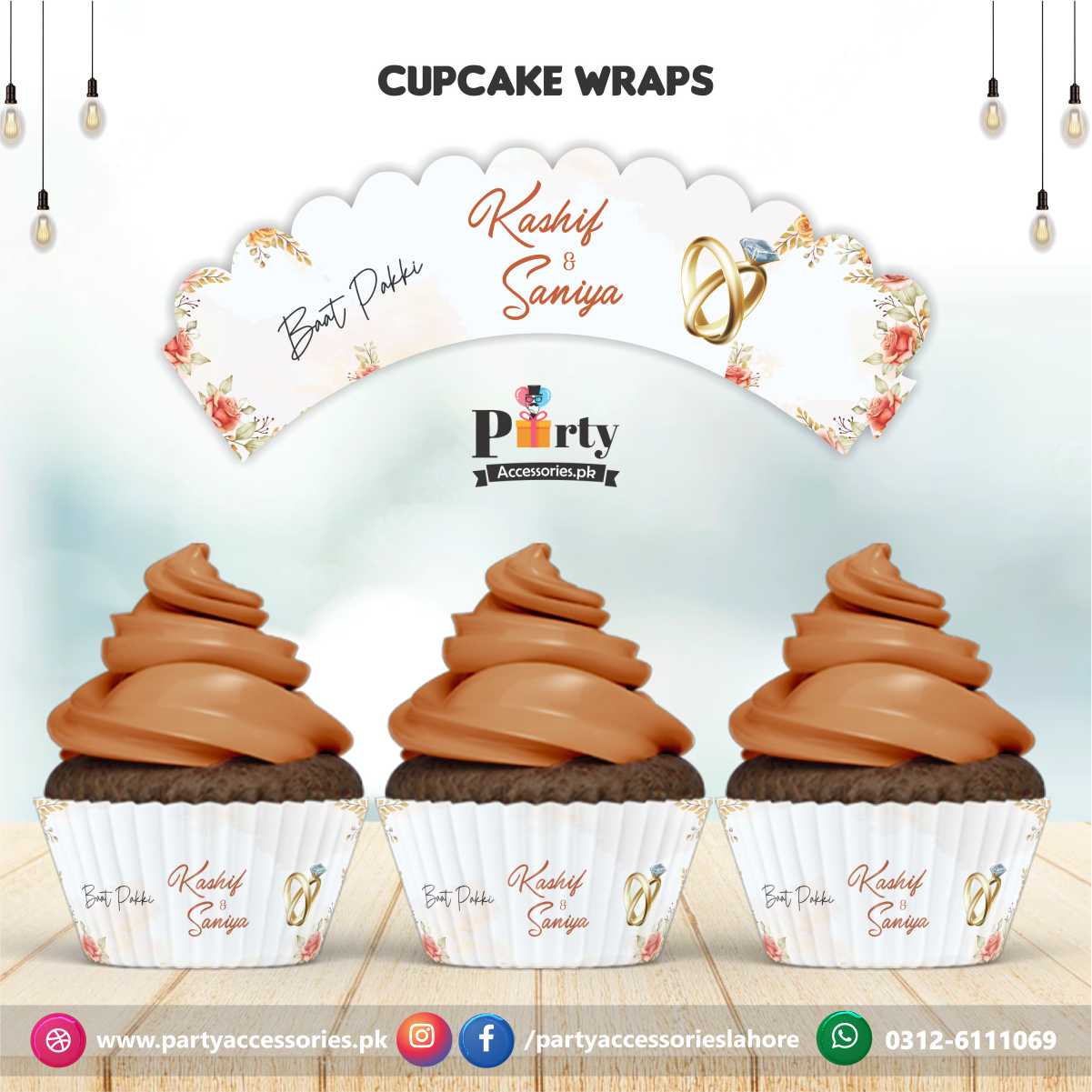 baat pakki cupcake wraps