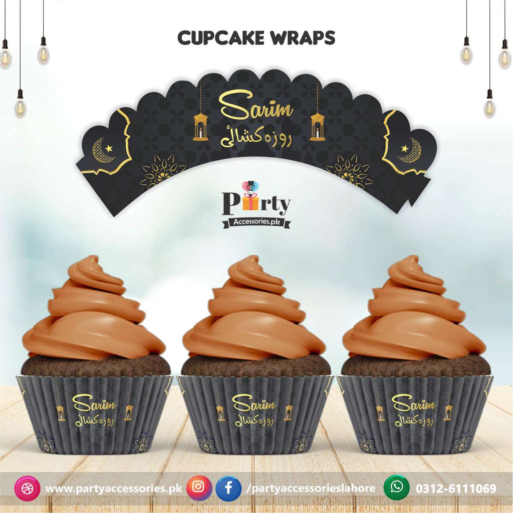 First Roza Kushai theme cupcake wraps