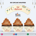 Eid Mubarak Cupcake wraps 