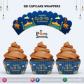 Eid Mubarak Cupcake wraps 