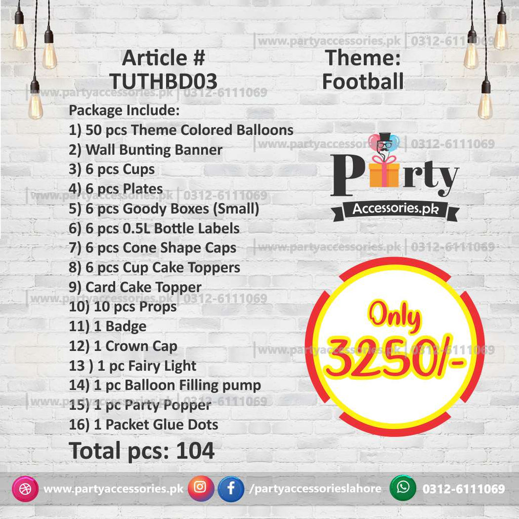 Tutti Fruiti theme birthday Party decoration kit | Premium deal