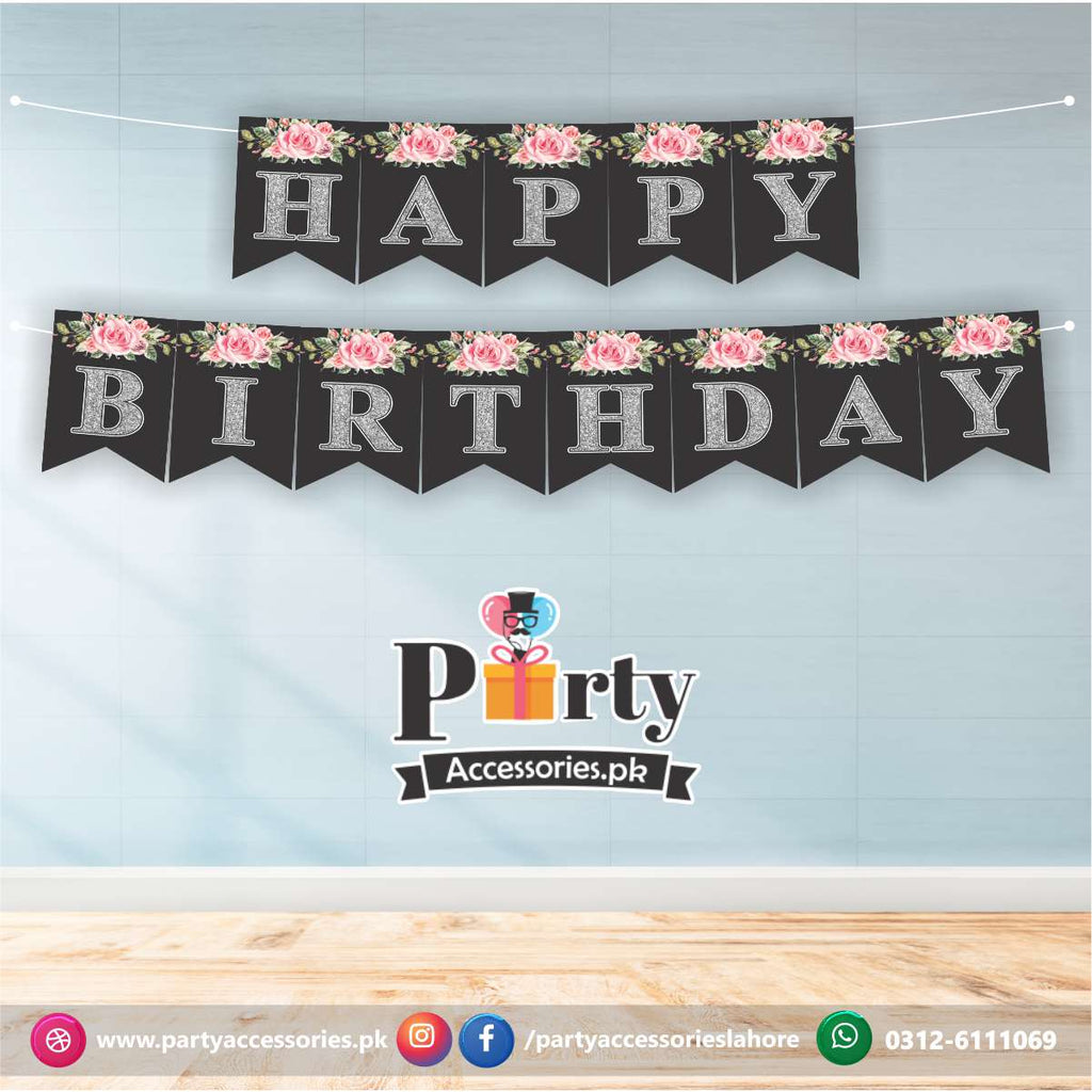 happy birthday wall banner 