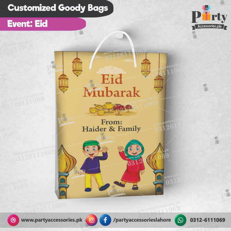 EID Mubarak theme Customized Goody Bags 