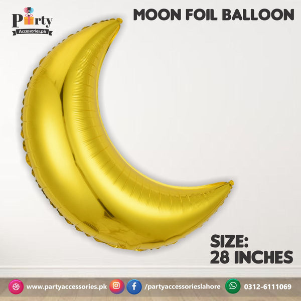 Moon Shape Foil Balloon
