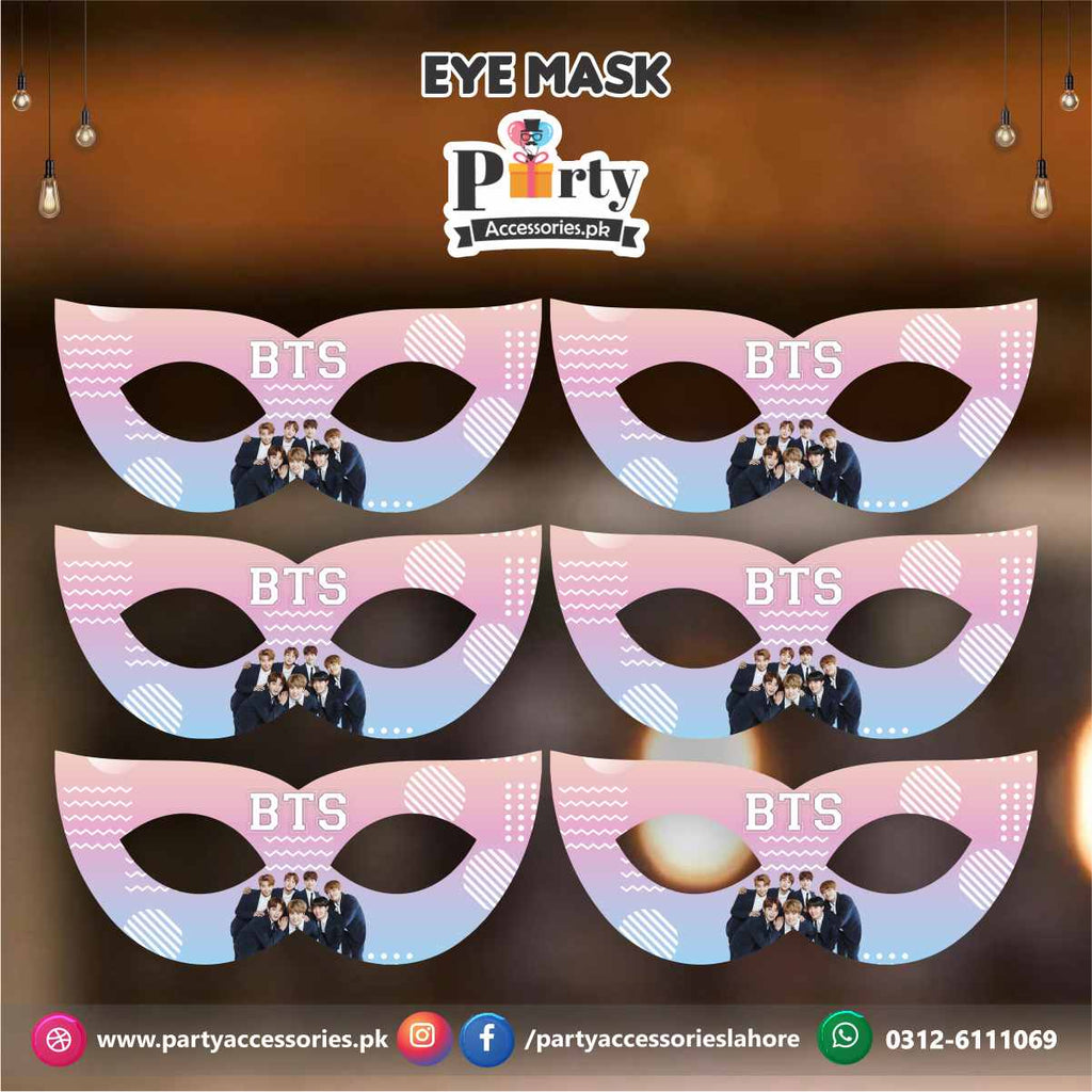 bts theme party masks