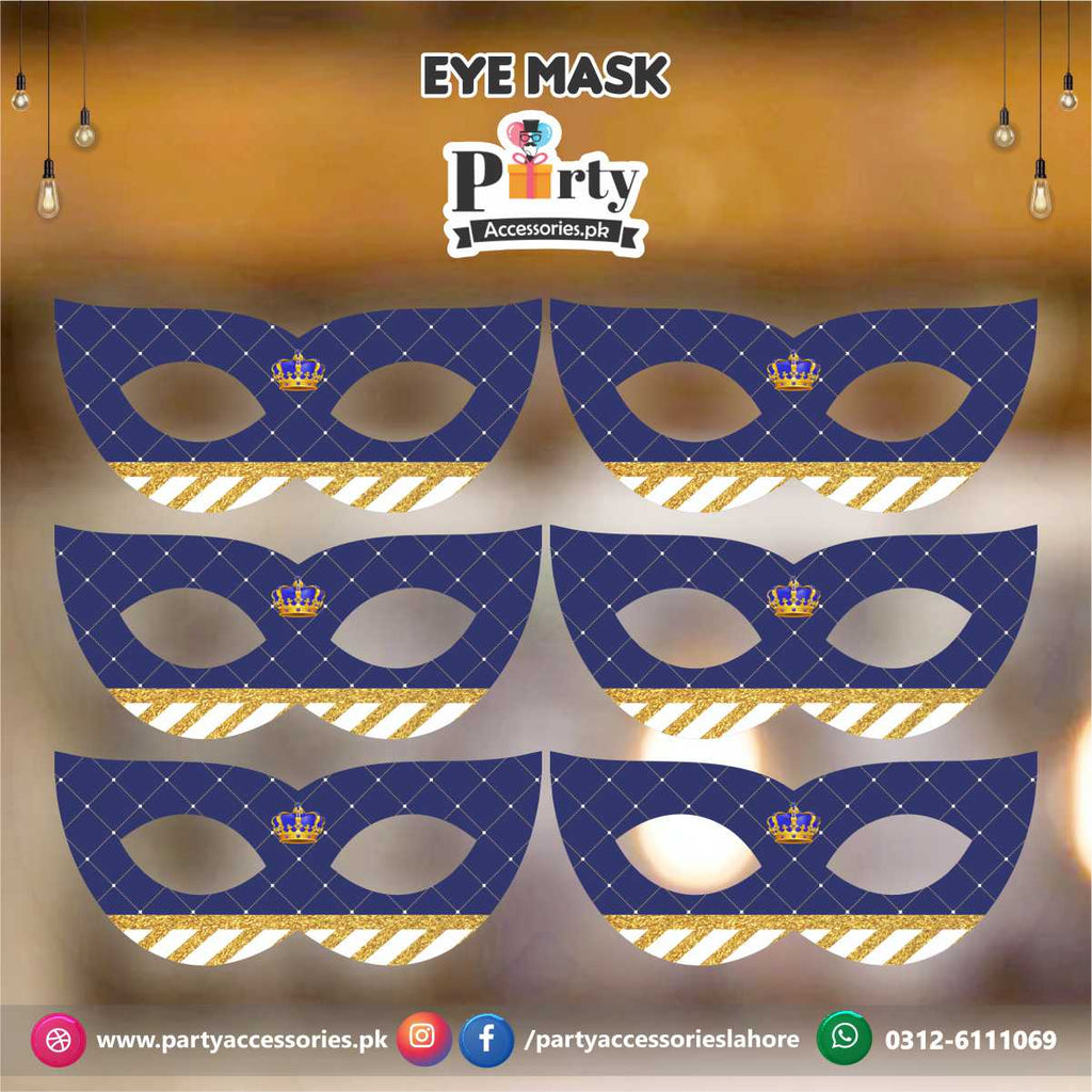 Prince theme  eye face masks | Pack of 6 pcs