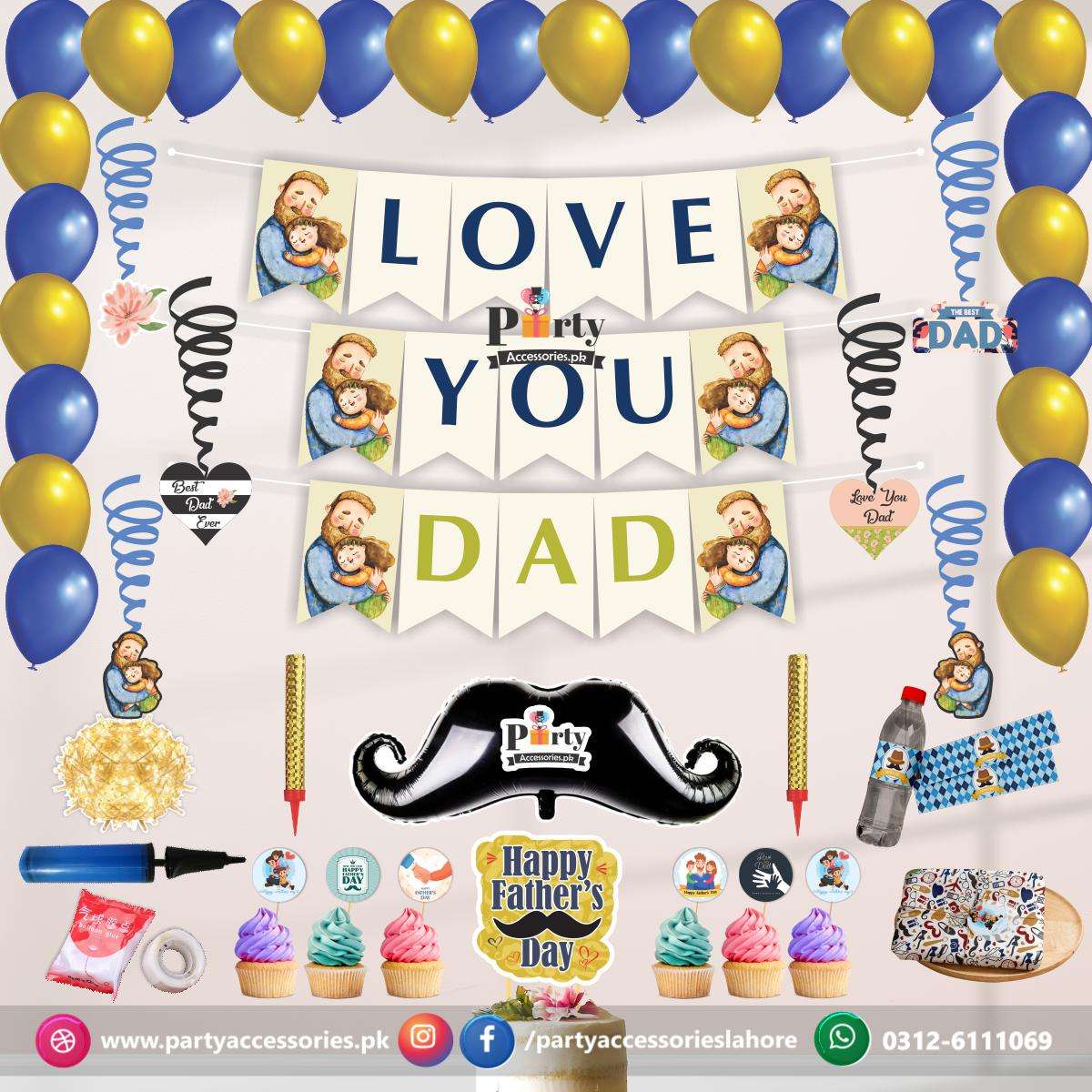 Fathers day decoration package