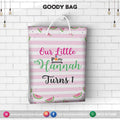 One in a melon birthday theme Goody Bags / favor bags