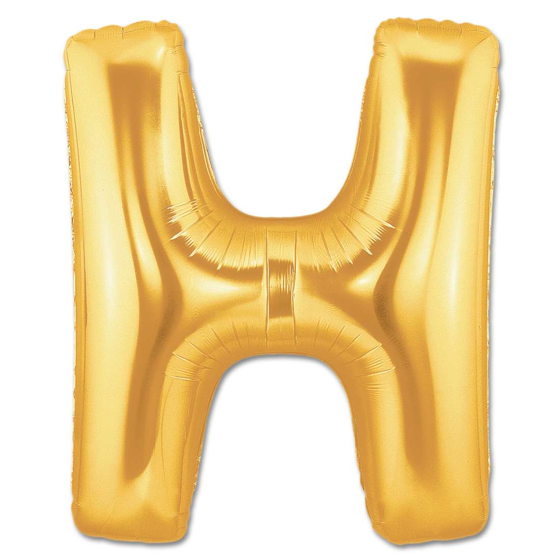 Letter Alphabet H Golden Foil Balloons