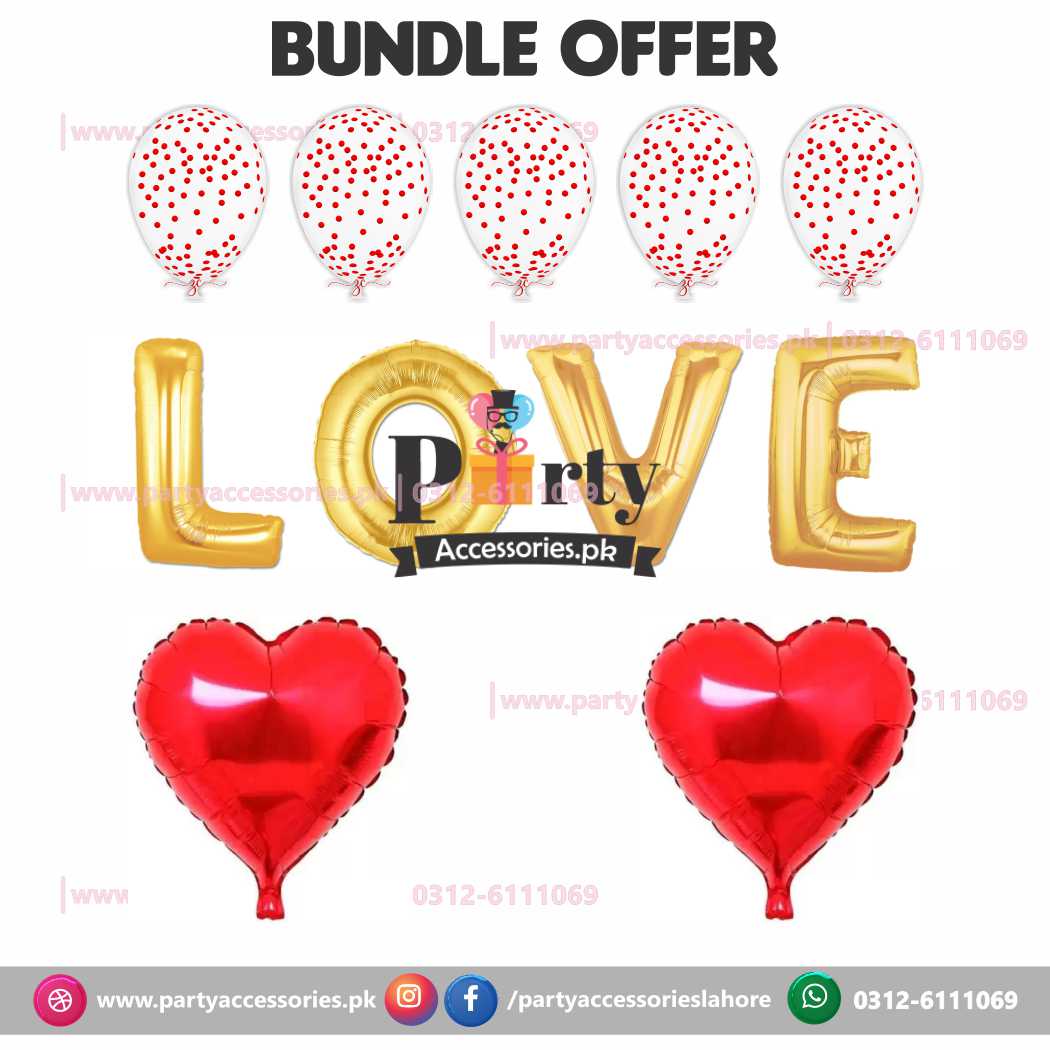 Valentine's Day Decoration Economical Bundle Offer
