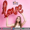 Valentine's Day Photography Jumbo Love Foil Balloon