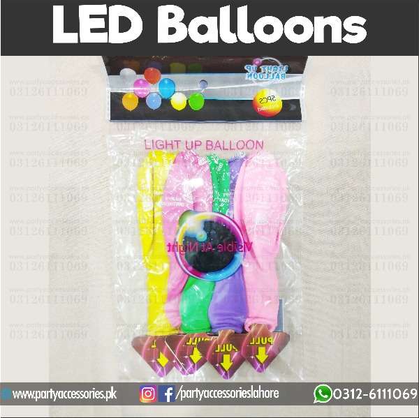 LED Balloons Packet