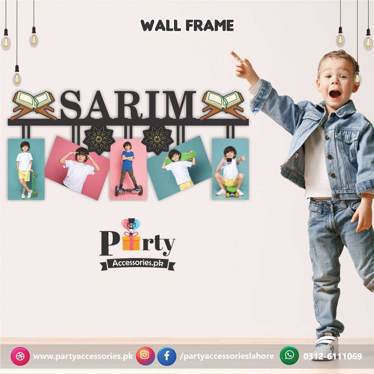 roza kushai celebrations wall decorations