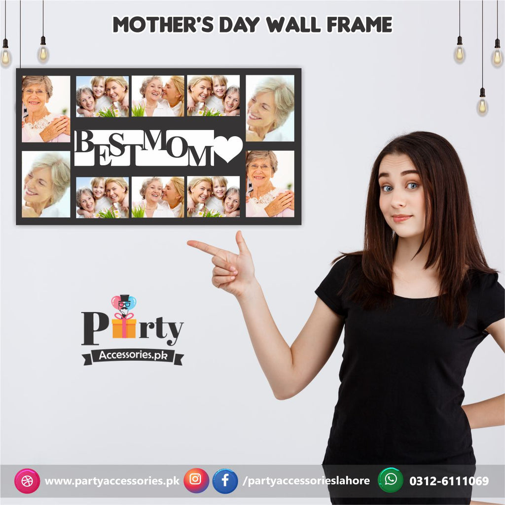 Mother's day Customized wall frame with 10 images