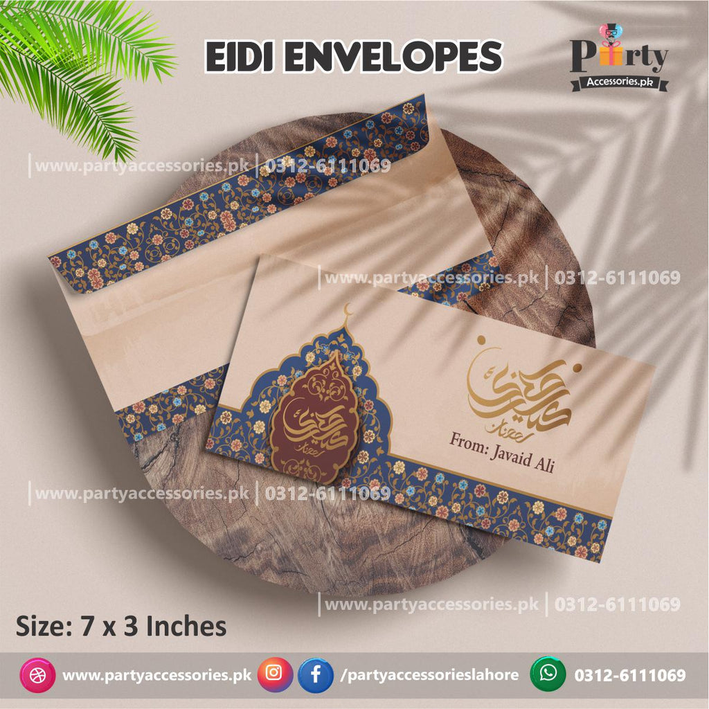 Customized Eidi Envelops traditional style exclusive designs and Quality