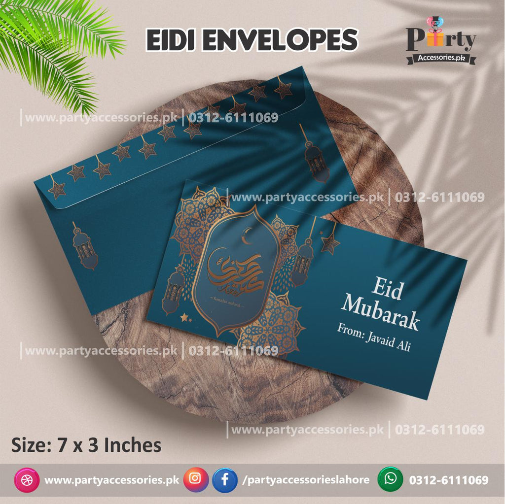 Customized Eidi Envelops traditional style exclusive designs and Quality