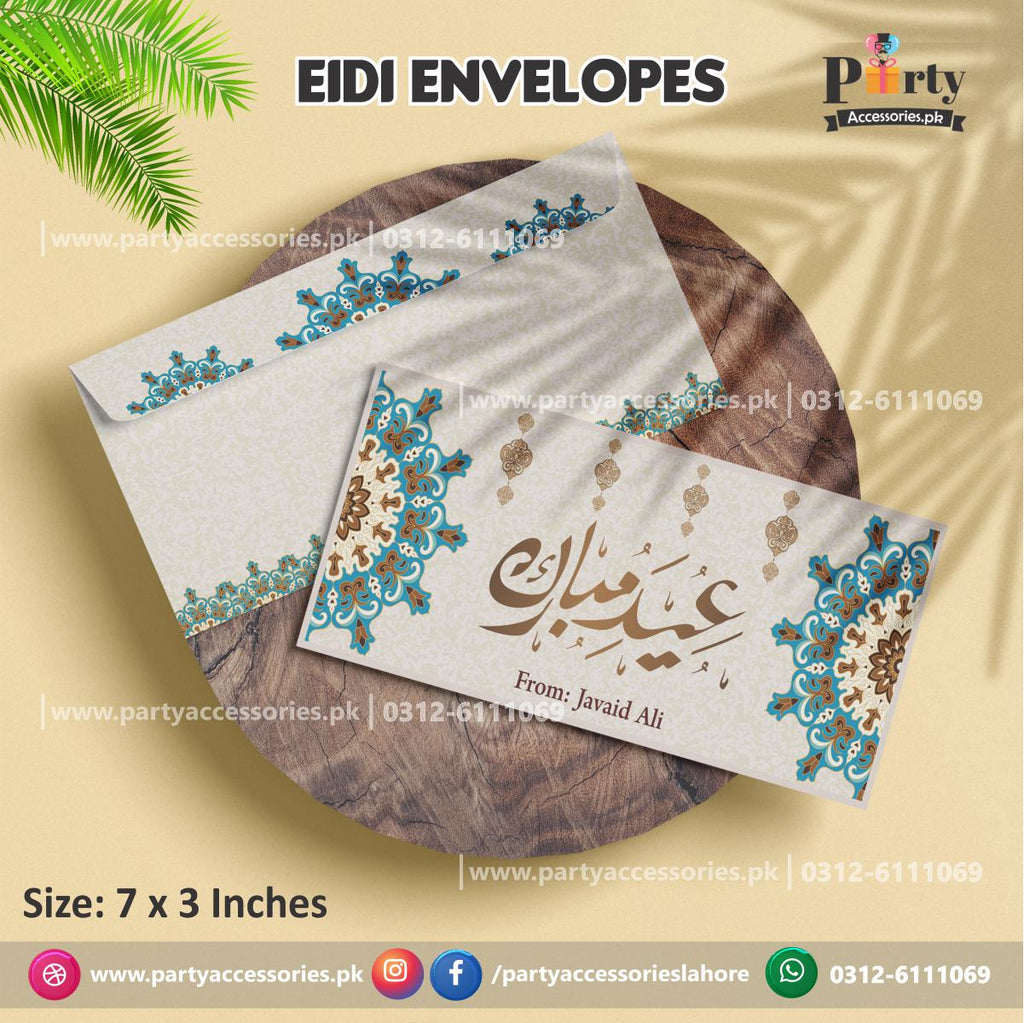 Customized Eidi Envelops traditional style exclusive designs and Quality