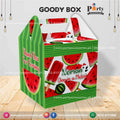 One in a melon theme customized Party Favor / Goody Boxes