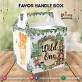 Wild One theme Birthday Party Customized Favor | Goody Boxes