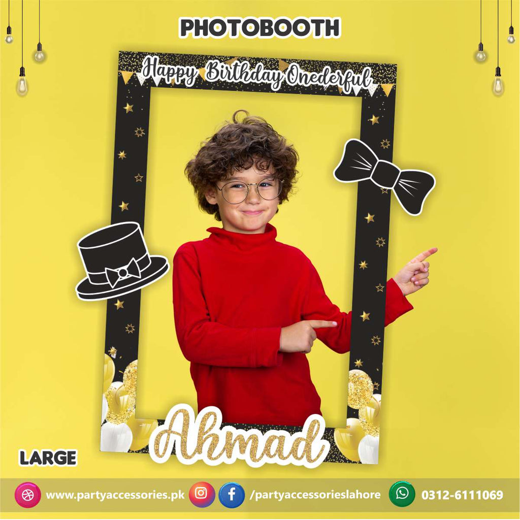 OnederFul theme Party Customized Photo Booth 