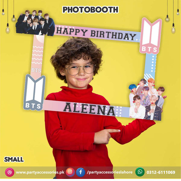Template BTS birthday party