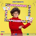 Photo Booth / selfie frame in Tutti Fruiti theme birthday party