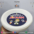 Outer Space Theme Birthday Party Customized Disposable Plates