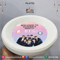 bts theme party plates