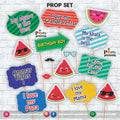Props set for Tutti Fruiti theme birthday party Decoration
